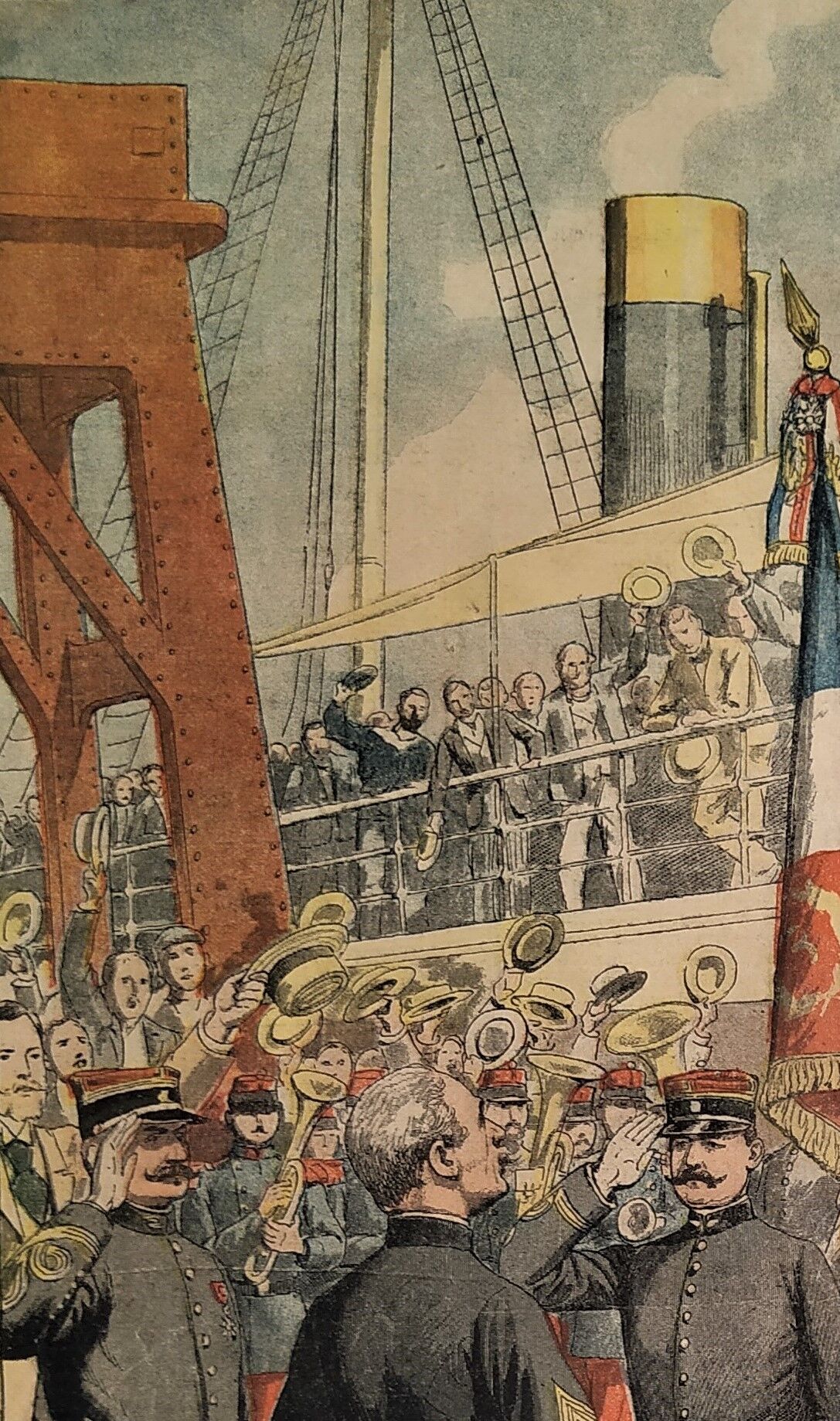 The Zouaves of Palestro arrived in Marseille in 1903