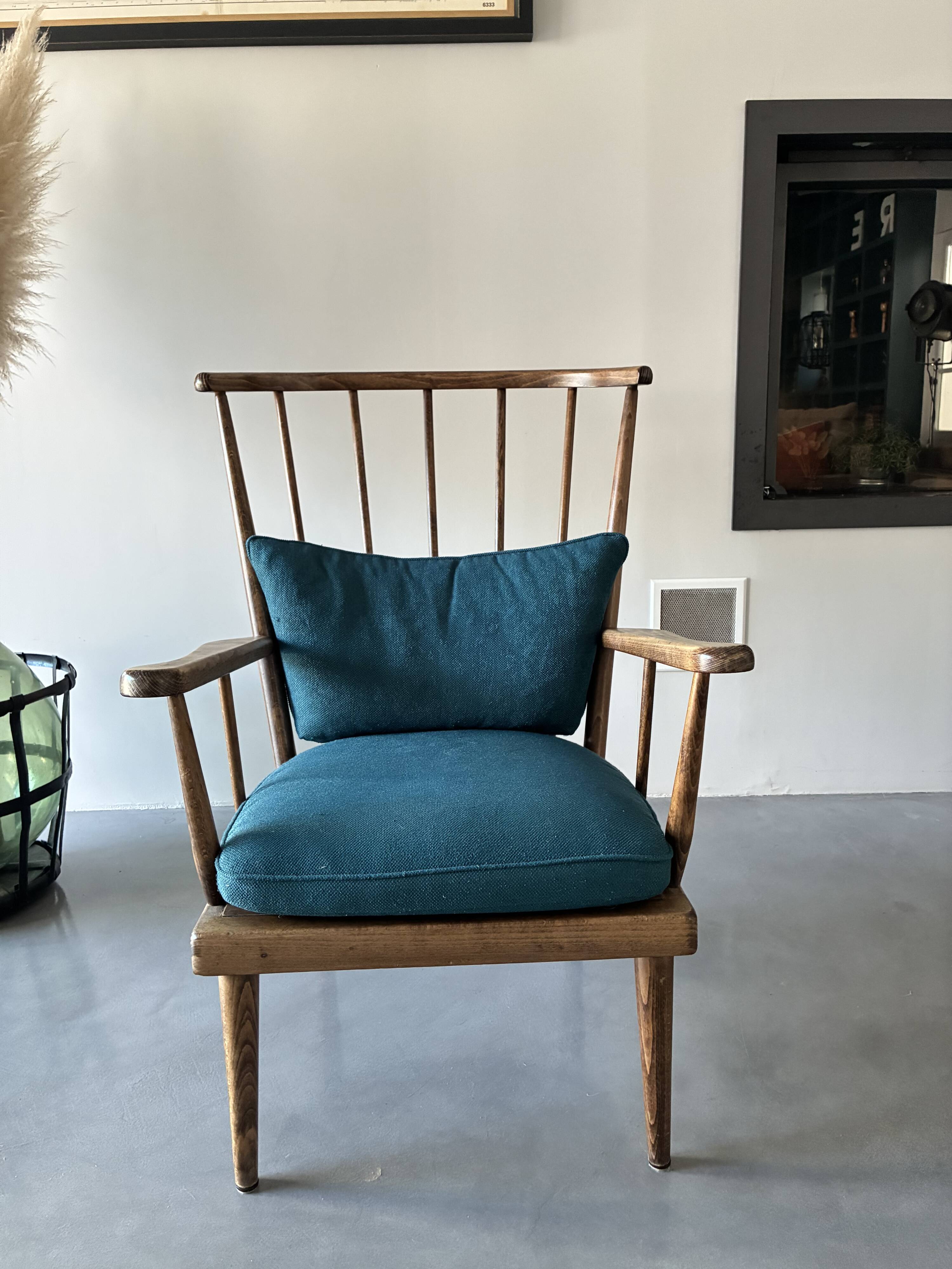 Paire fauteuils Baumann, années 50-60