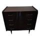 Vintage Lacquered Wooden Chest of Drawers