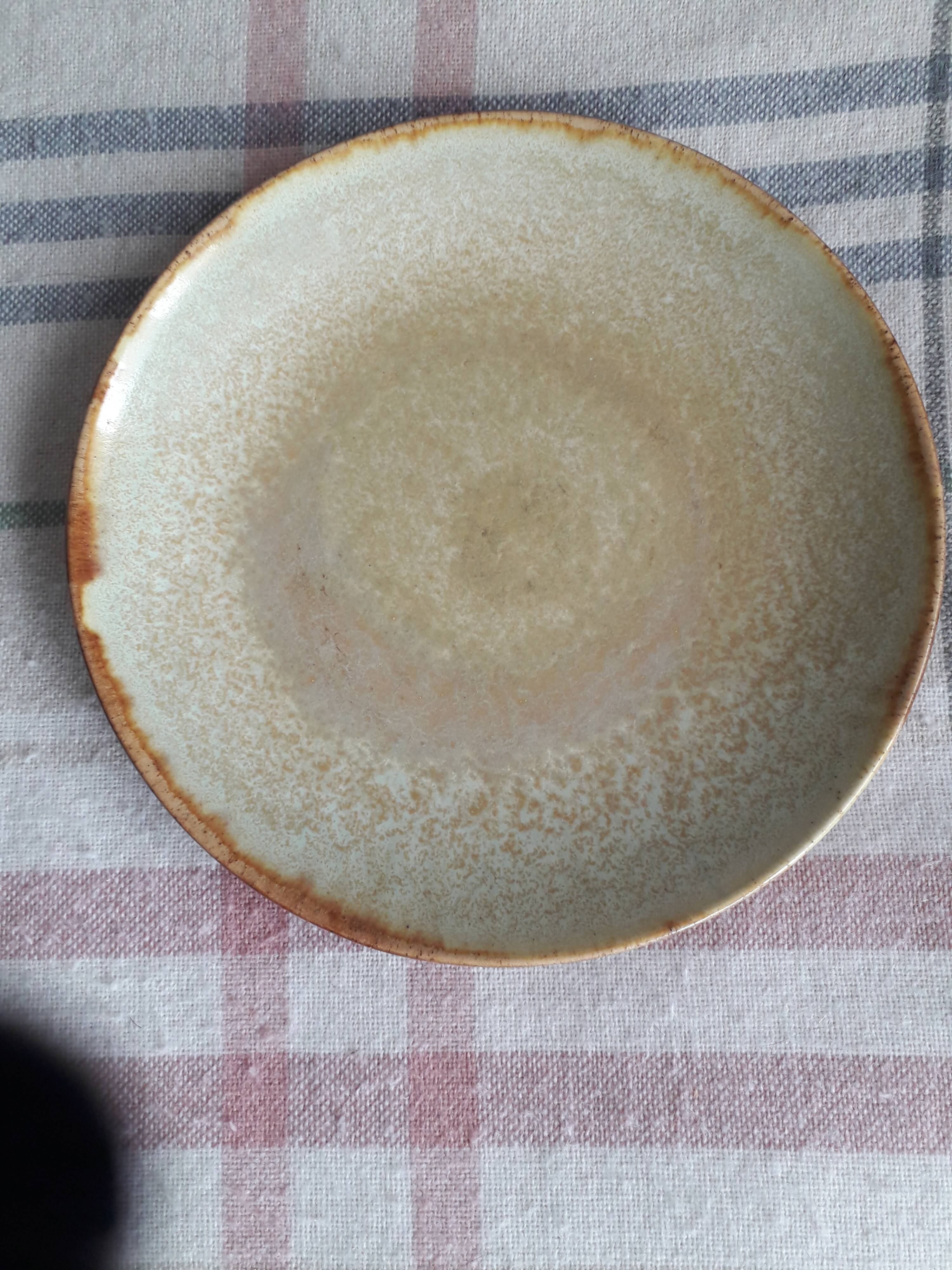 Vintage ceramic signed Gréber