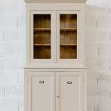 Vintage wooden dresser - linen colors