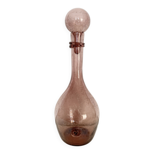 carafe en verre soufflé