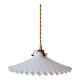 Serrated opaline suspension