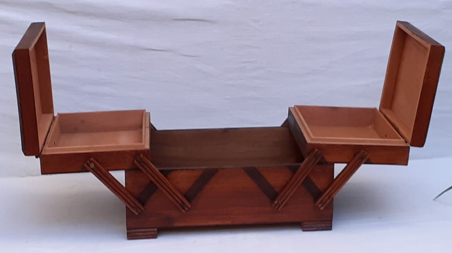 Wooden box in Breton style