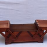 Wooden box in Breton style