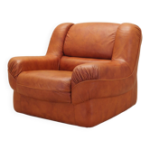 Orange armchair, Italian design, 1970s, manufacturer: Mimo Padova