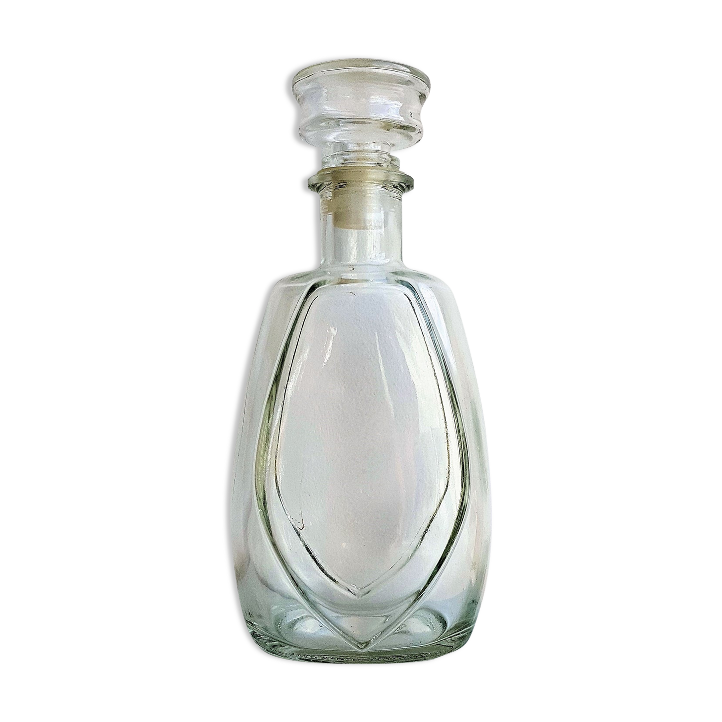 Vintage glass liqueur carafe
