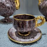 Complete coffee and tea set by Marius Gugie Vallauris Vintage