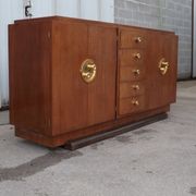 Buffet en palissandre des Indes moderniste Art Déco 1930 1940