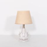 Unique Italian design ceramic ‘Flower’ lamp, 1970’s