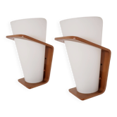 Pair of Philips Louis Kalff wall lights model NX41