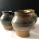 Lot de 3 pots en grès de Jules Guérin