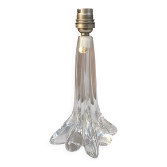 PIED DE LAMPE CRISTAL DE LORRAINE