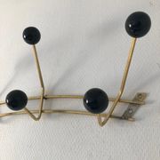 Hanger Golden 6 hooks balls vintage 1960