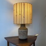 Scandinavian Style Table Lamp with Ceramic Base and Shade, 1960s