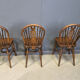 Set of 5 vintage Ercol dining chairs, 1950s