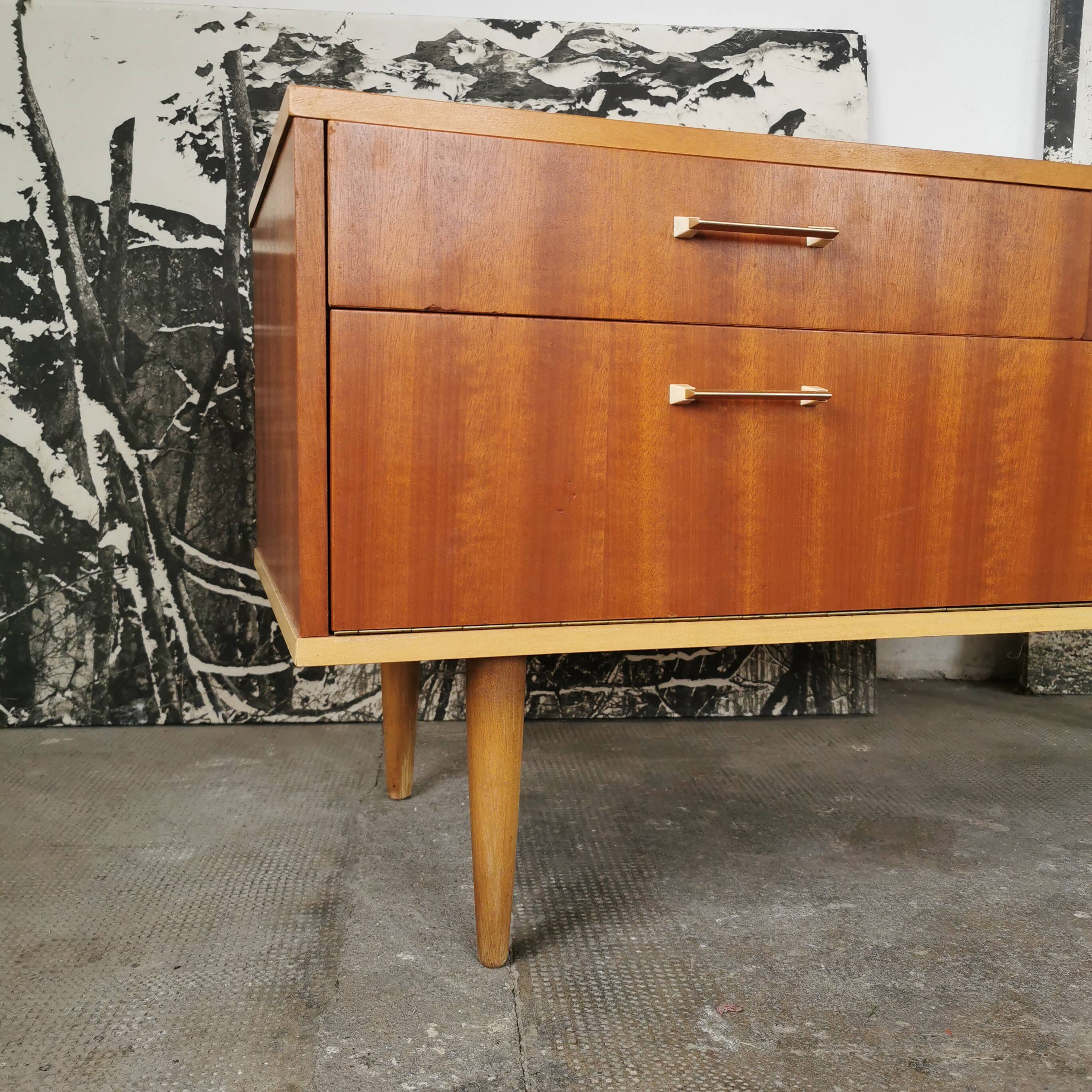 Vintage low sideboard