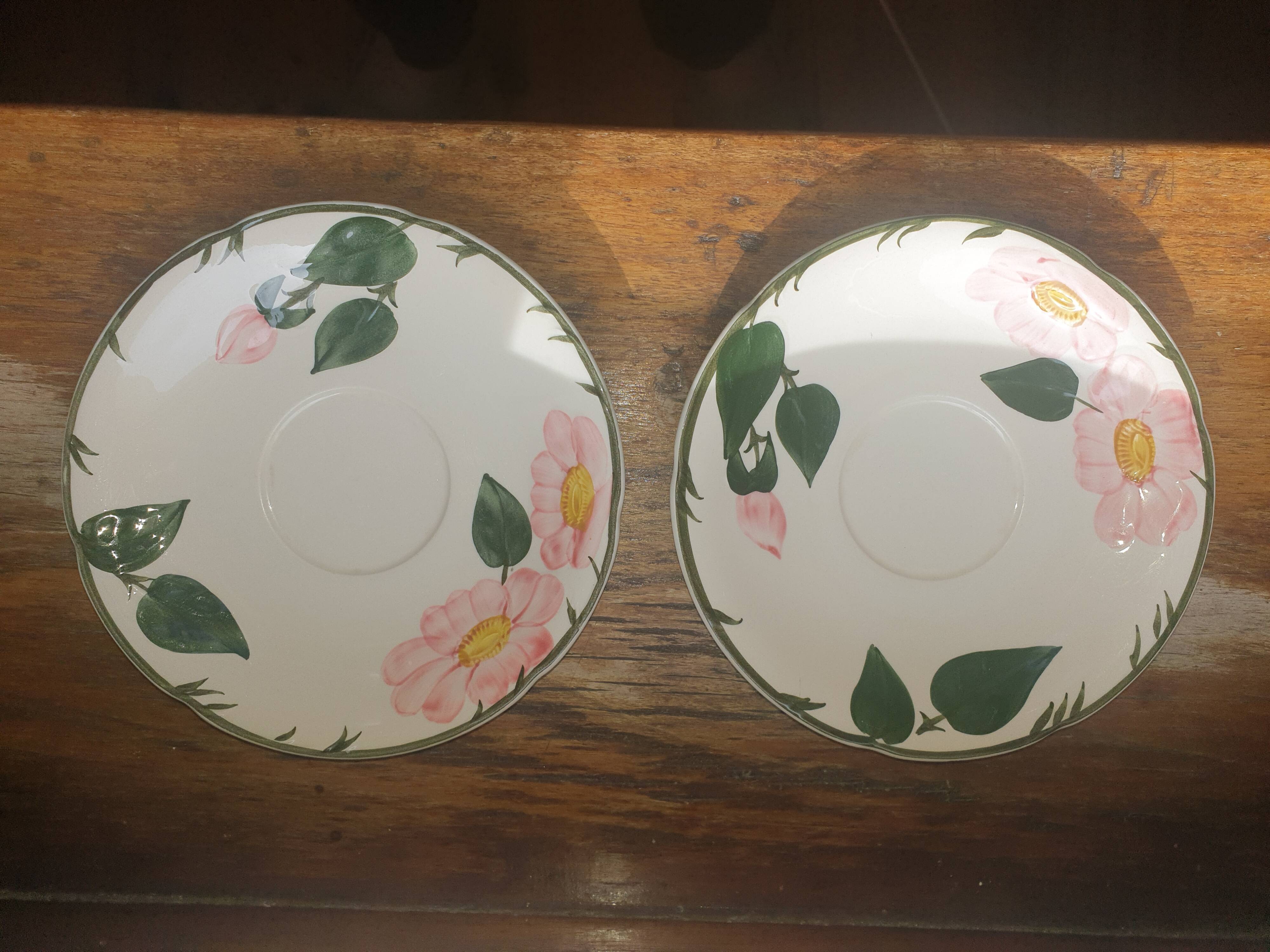 Duo of Villeroy & Boch Cup "Wild rose"