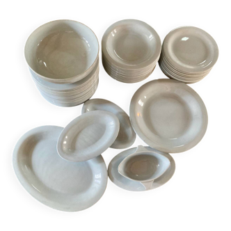 Service Gien 44 pièces céladon