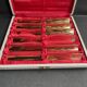 2968 and 2969 – Box of 12 gilded copper knife holders – Navarre factories in Évreux (Eure)