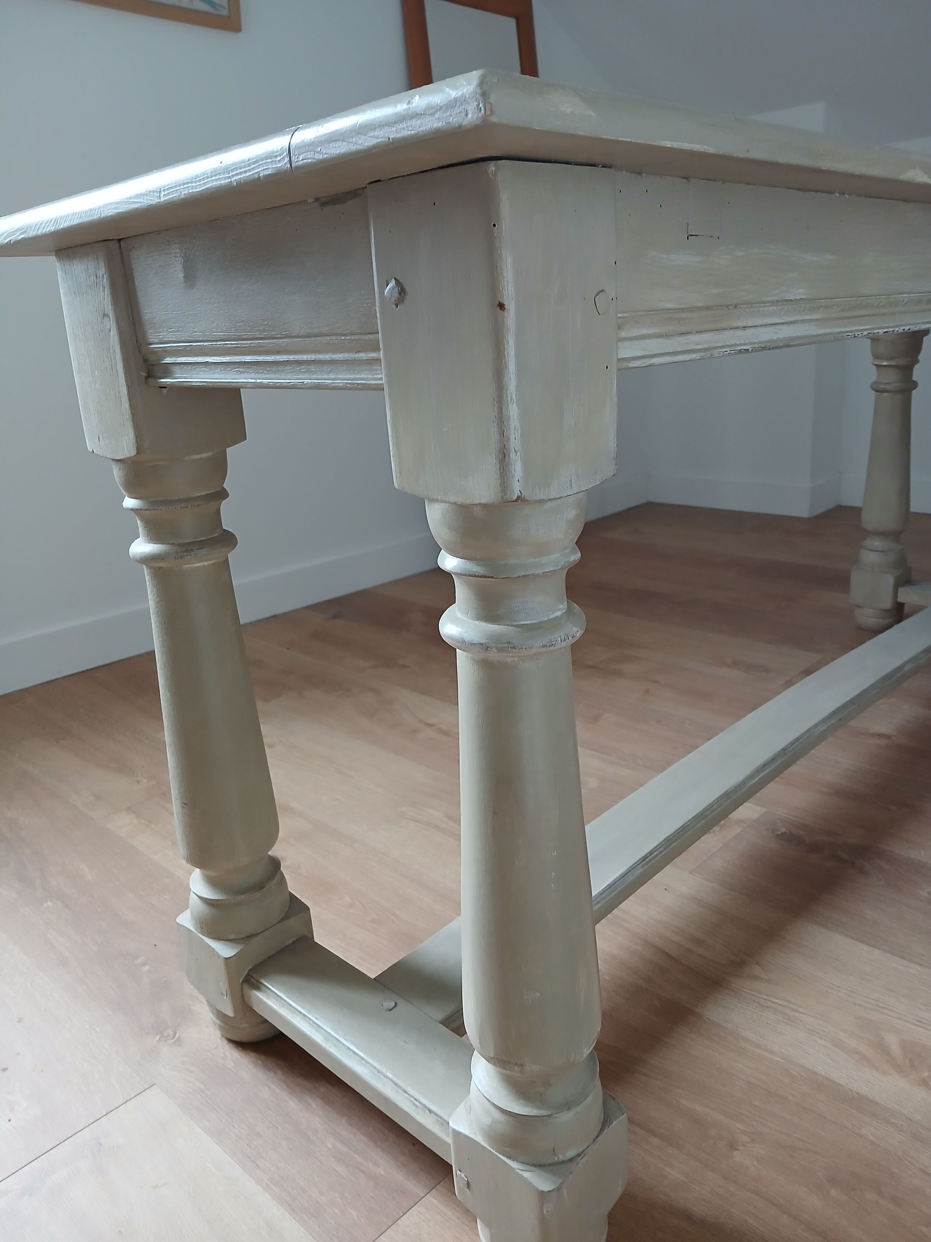 Console en bois massif