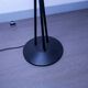 1960 brass cast iron and glass lamppost 3 heads