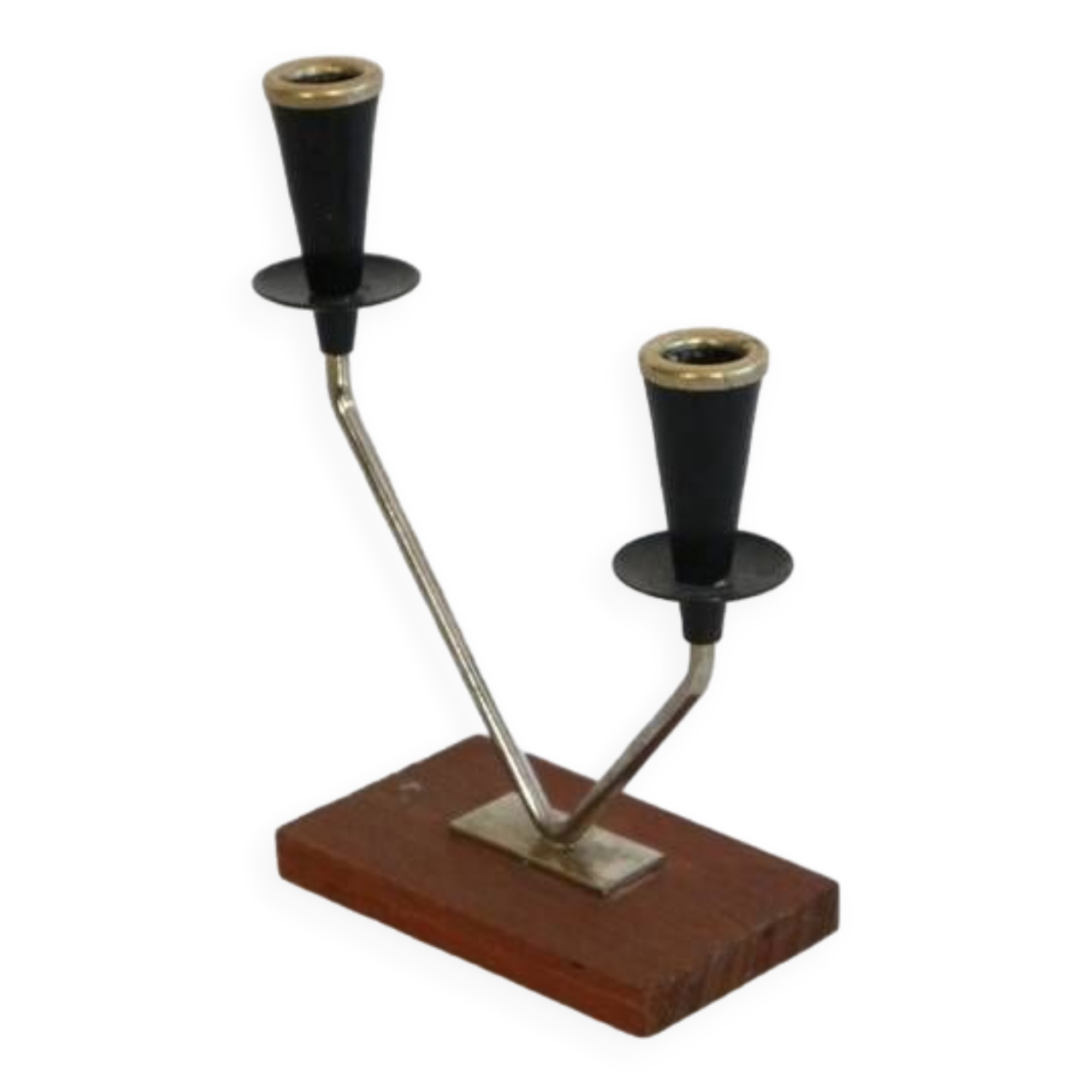 Scandinavian vintage candle holder 1960