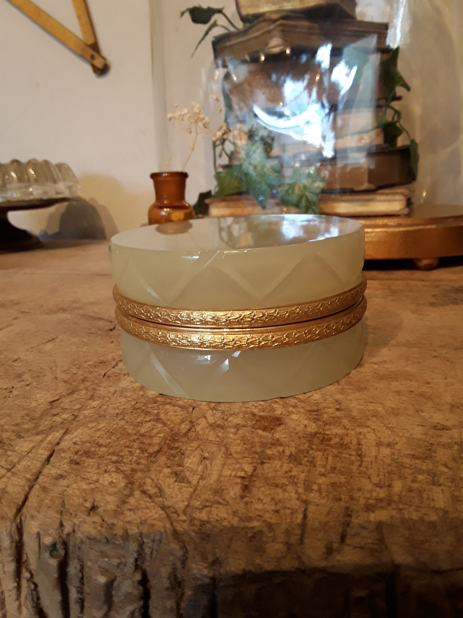 Boîte opaline Murano