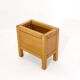 Solid wood planter from the 1970s-1980s.