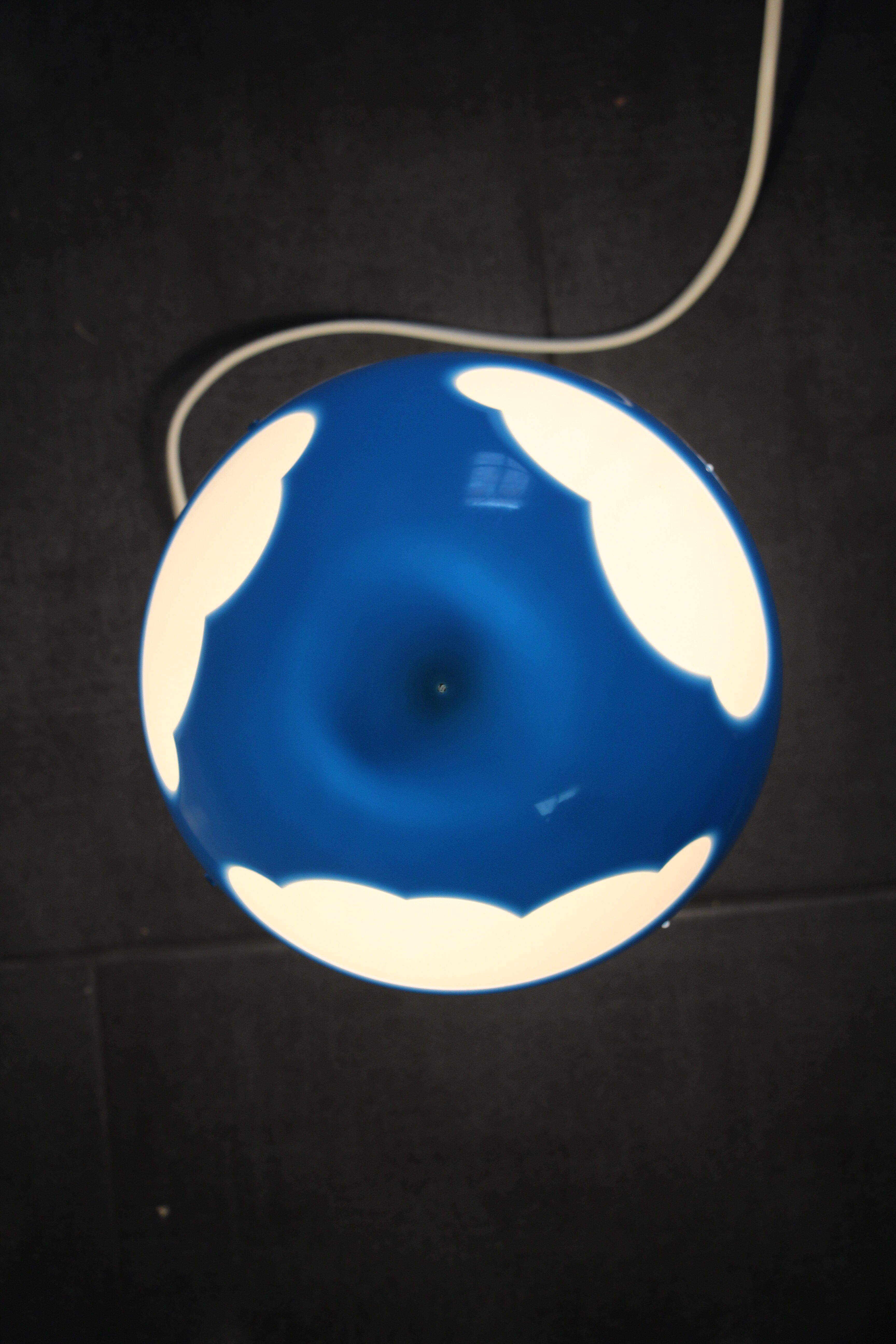 cloud blue bedside lamp IKEA 1990