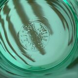 Set of 4 vintage green glasses