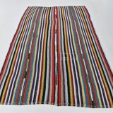 Multicolor Modernist Vintage Kilim Rug, 165x269Cm