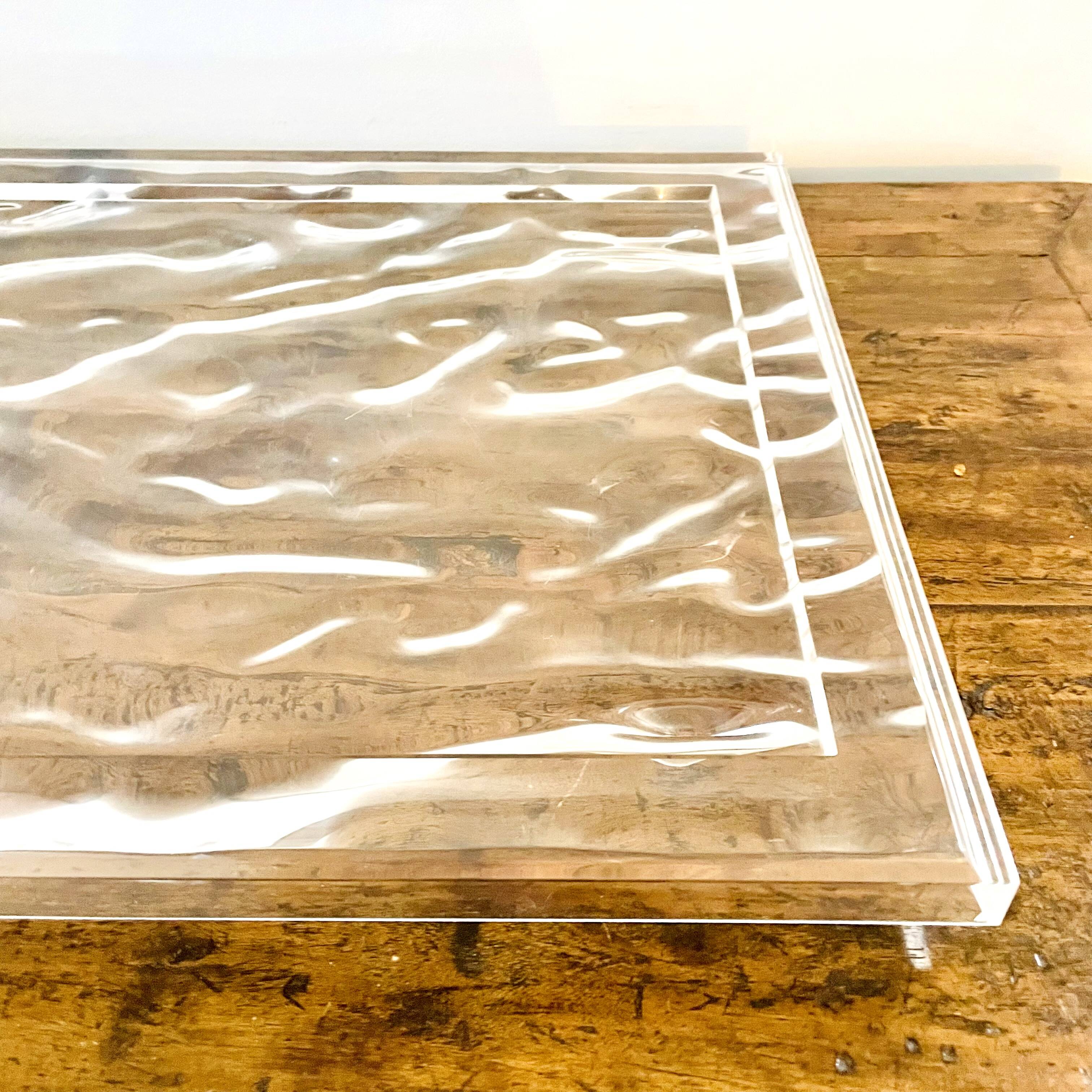 Serving tray dune big by kartell design mario bellini made in italy