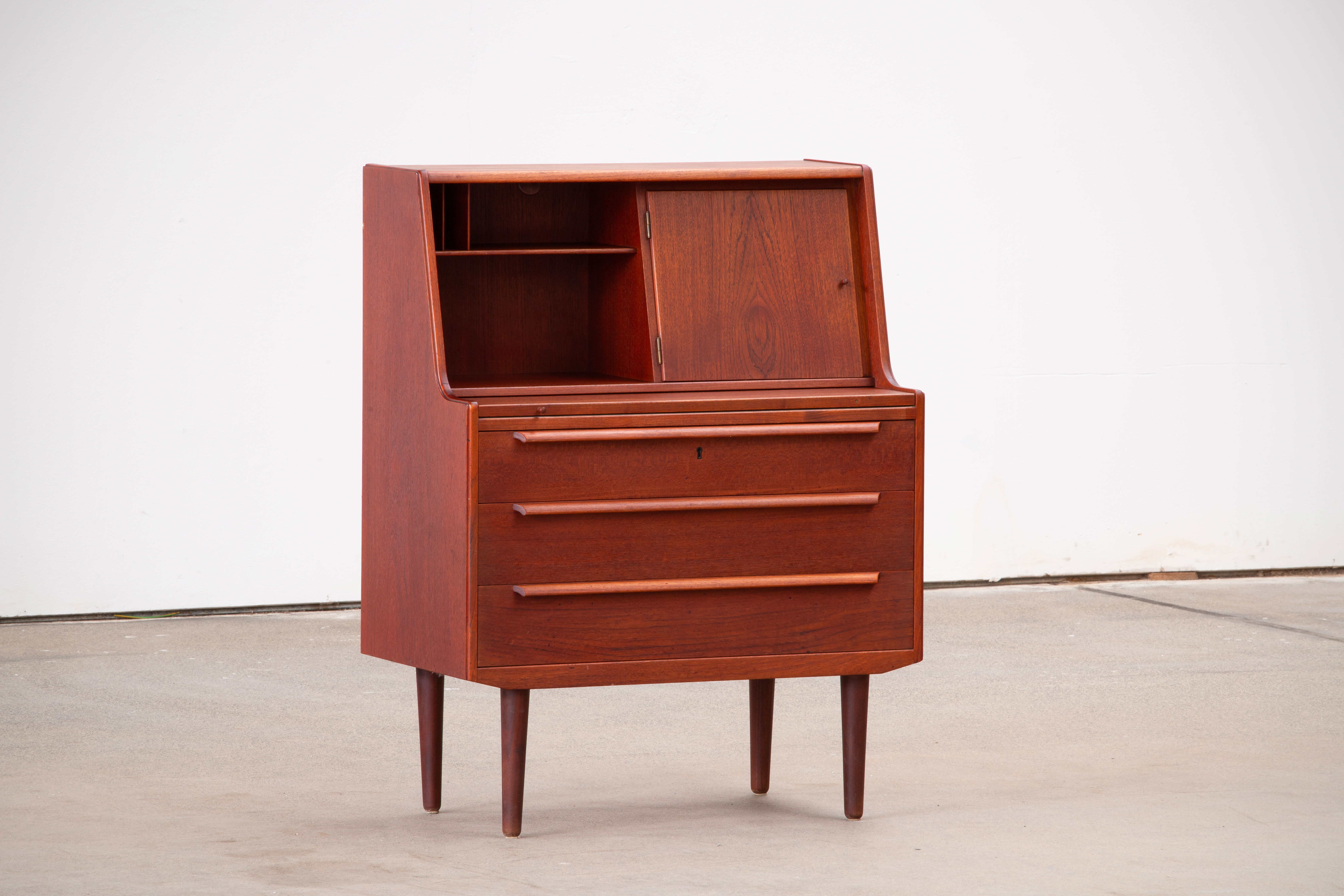 Danish secretary desk in teak 1960