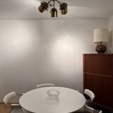 Adjustable Brass Spot Ceiling Lamp by Florian Schulz