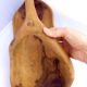 Brutal olive wood cut