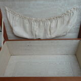 Vintage leather suitcase