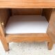 Art Deco pair of bedside tables in oak, 1930s.