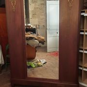 Old art deco style wardrobe