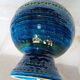 Vase aldo londi bitossi rimini blue ep 1960/70 italy