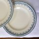 4 vintage dessert plates of Longwy