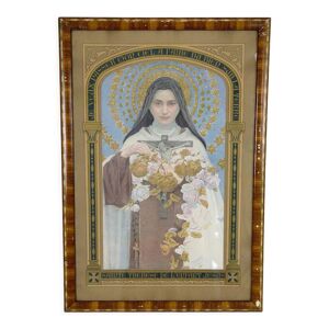 Lithographie sainte Thérèse
