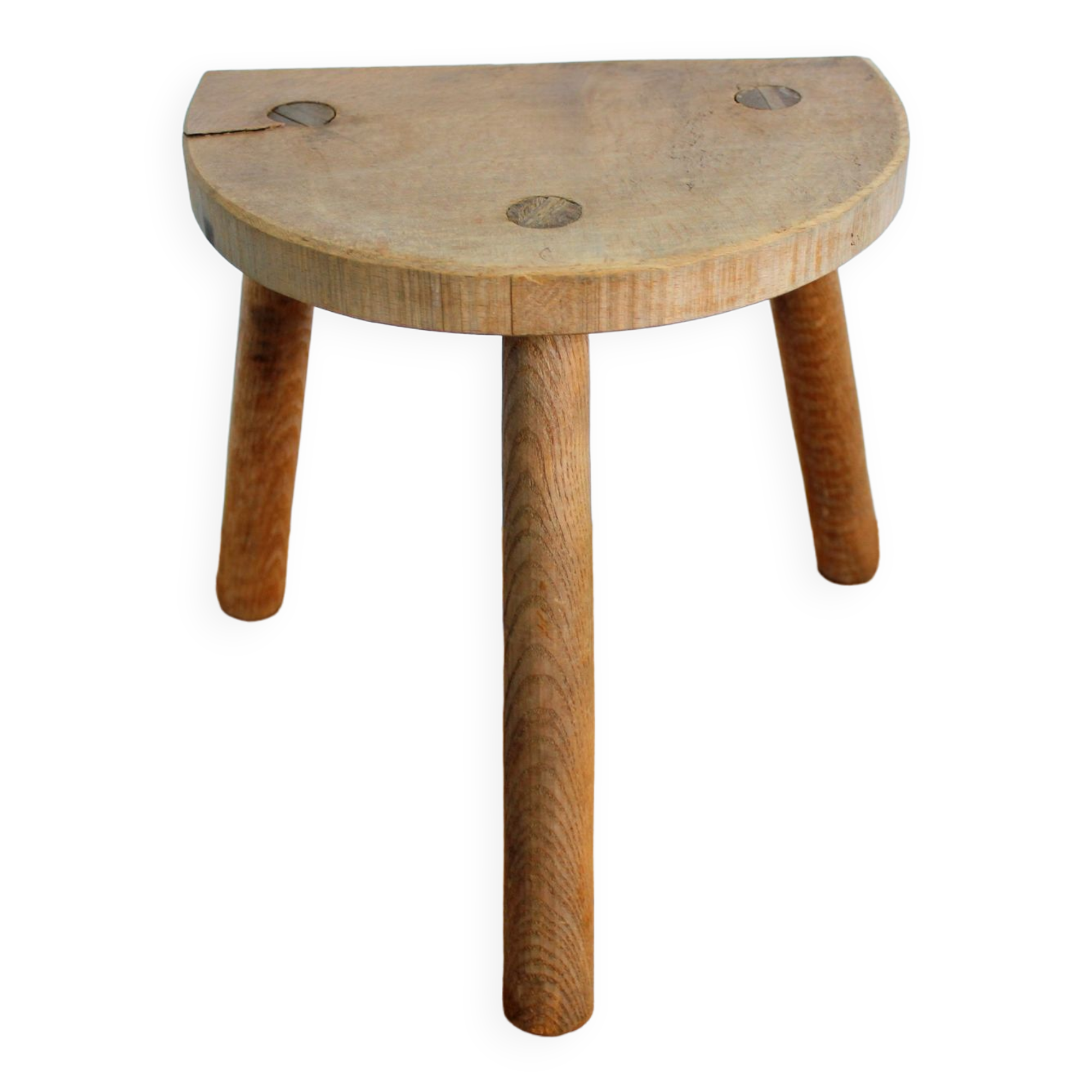 Vintage tripod wooden stool