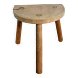 Vintage tripod wooden stool