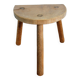 Vintage tripod wooden stool