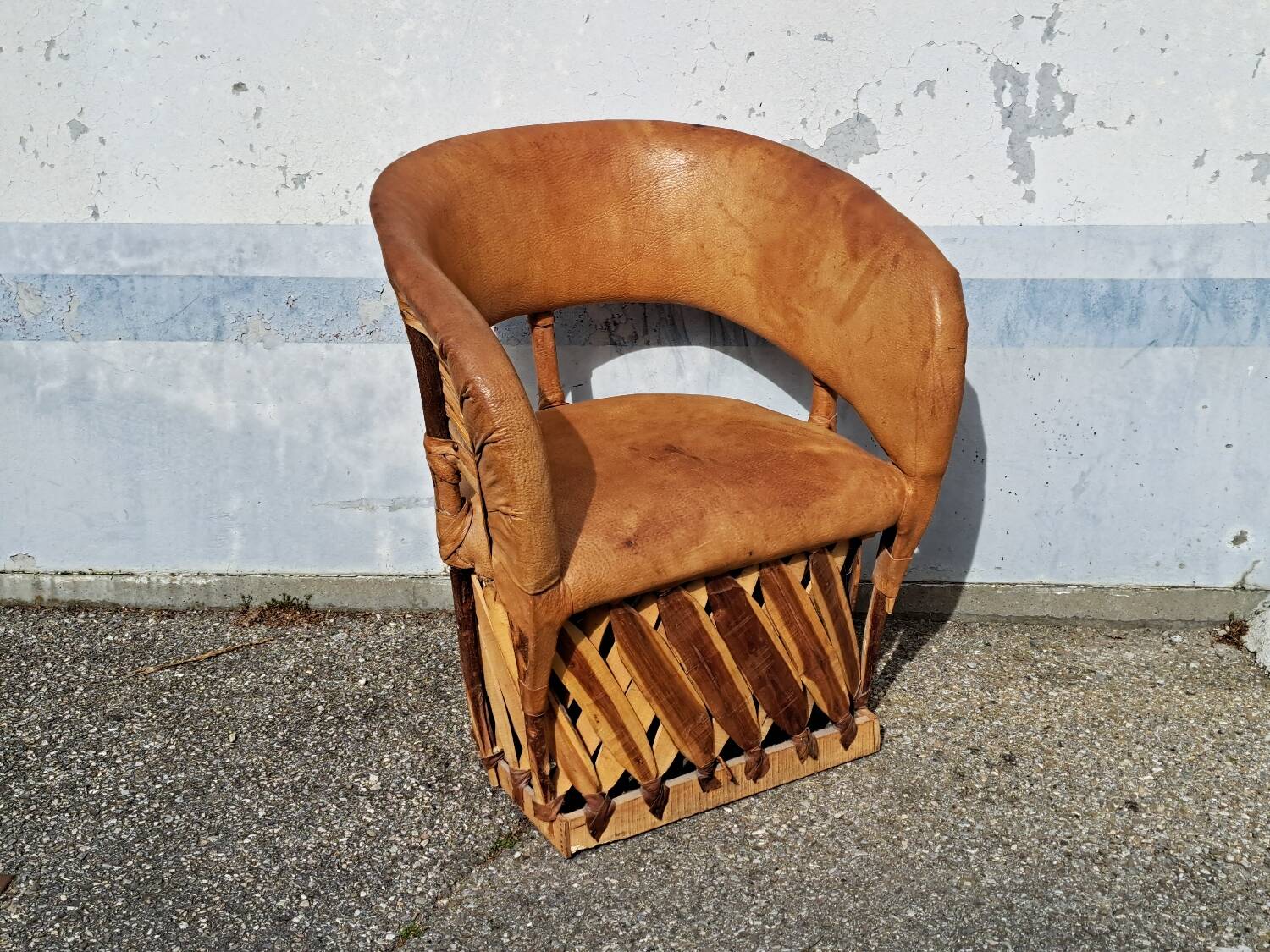Mexican folk art armchairs