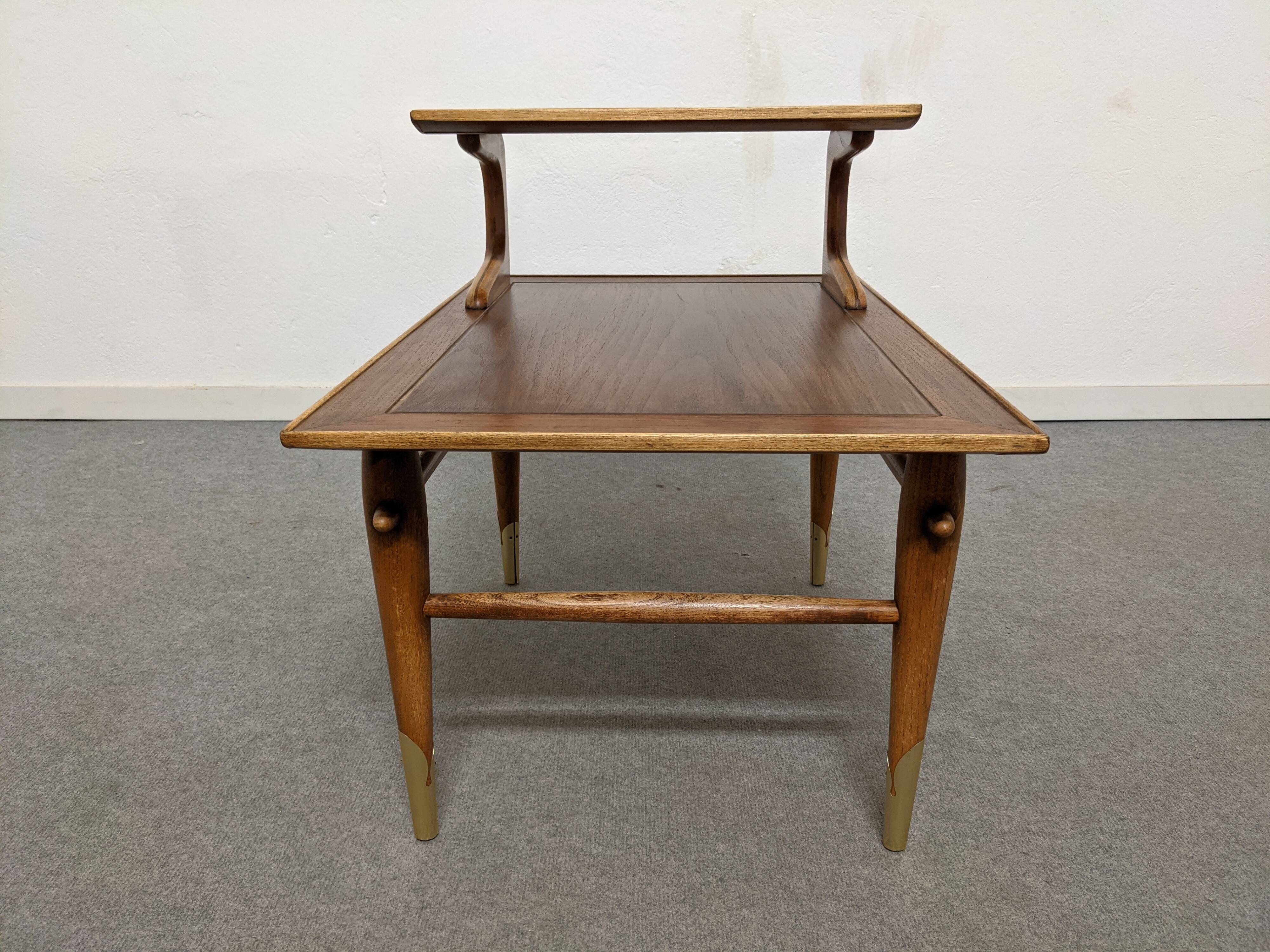 Modernist coffee or side table by Lane Furniture, USA circa 1950.