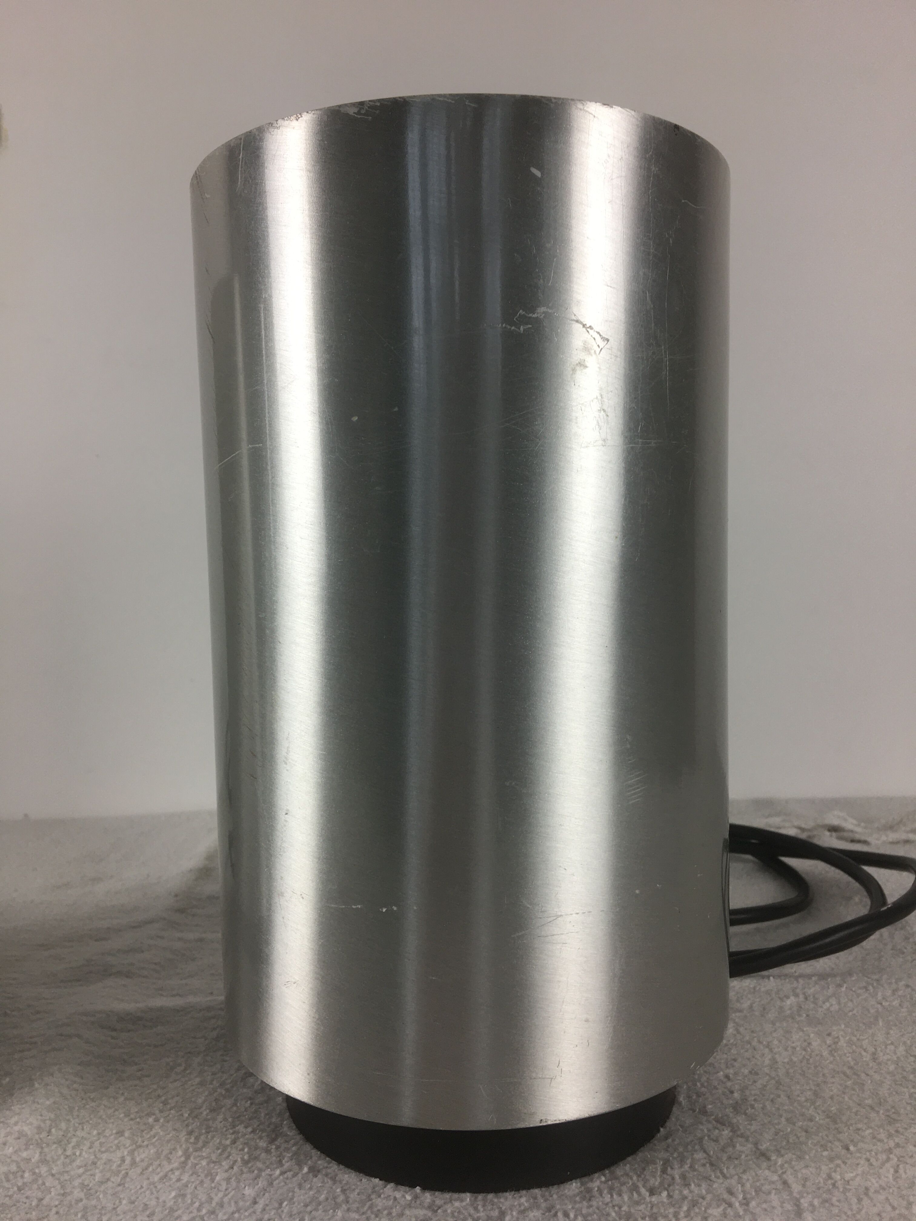 Pair of 1960/70 pipe table lamps published by Concord lighting