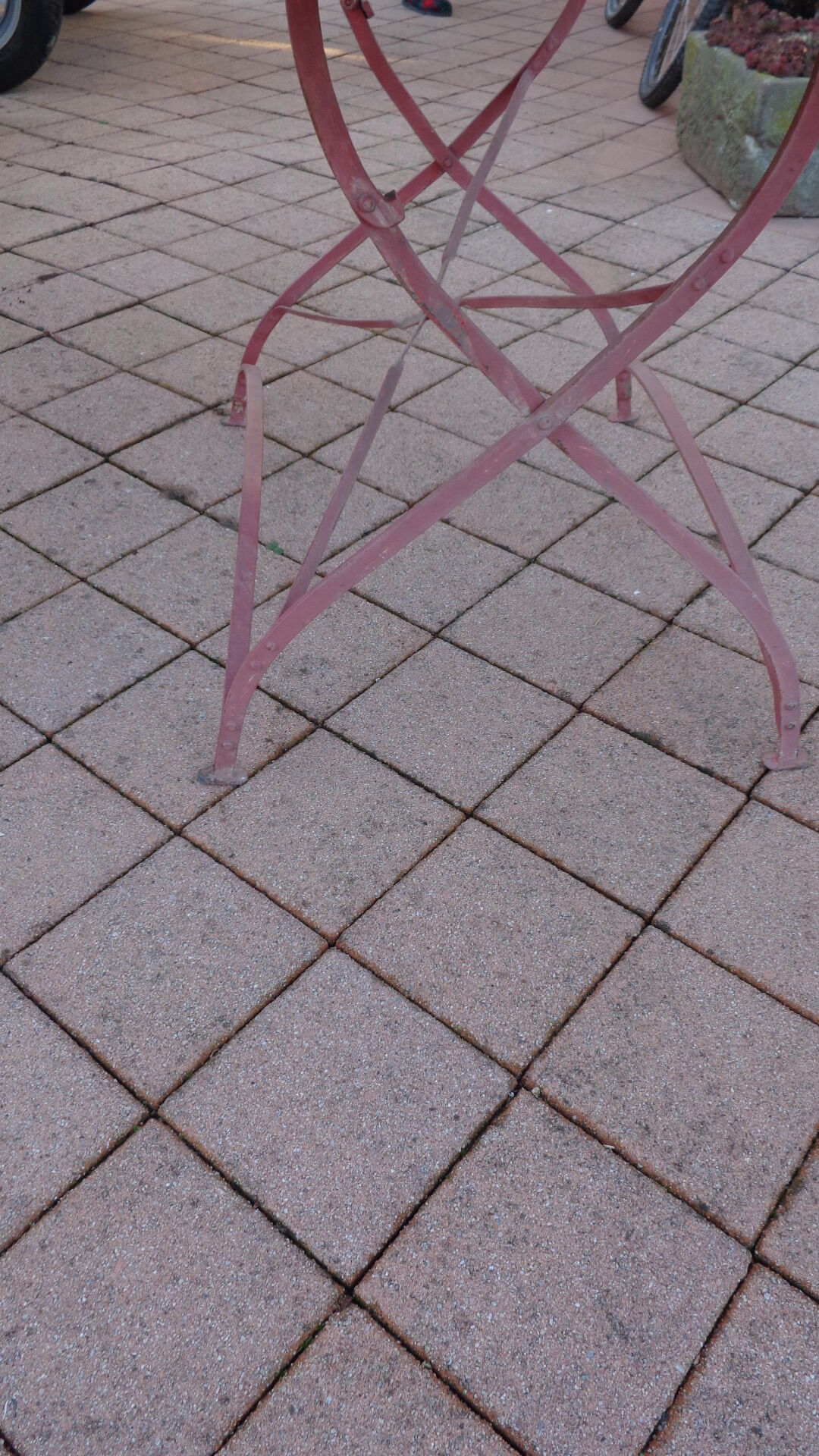 Table pliante de jardin