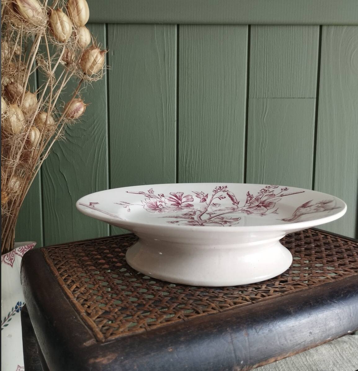 Iron earth plate Longchamp "Small Bird"